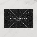 Search for infinity business cards Modern
