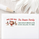 Search for ho ho ho return address labels Cute