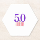 Search for happy 50th birthday coasters Fifty years old