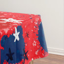 Search for blue star tablecloths White
