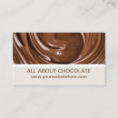 Search for chocolate candy business cards Sweets