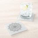 Search for flower drawing coasters Leaves
