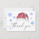 Search for santa thank you cards Snowflakes