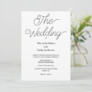 Search for keepsake wedding invitations Black and white