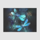 Search for dragonfly tissue paper Blue
