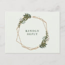 Search for floral wreath wedding postcards Rsvp