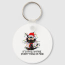 Search for christmas lights round key rings Animals