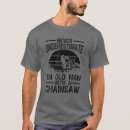 Search for funny chainsaw tshirts Wood