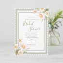 Search for daisy bridal shower invitations Floral