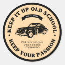 Search for antique automobiles stickers Nostalgia