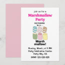 Search for marshmallow invitations Party