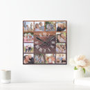 Search for country cottage clocks Photo collage