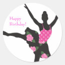 Search for ballerina happy birthday stickers Dance