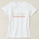 Search for peaches tshirts Girly