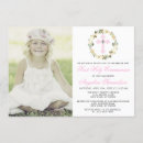 Search for floral first communion invitations Holy