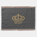 Search for gold crown blankets King