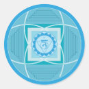 Search for blue chakra stickers Meditation