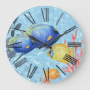 Search for aquarium fish clocks Colourful