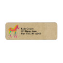 Search for zebra print return address labels Wild animal