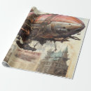 Search for victorian steampunk wrapping paper Science fiction