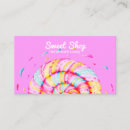 Search for lollipop business cards Rainbow