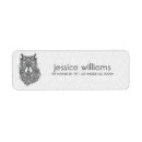 Search for gray wolf return address labels Animals