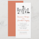 Search for seattle skyline invitations Modern