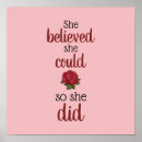 Search for she could posters Motivational