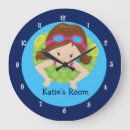 Search for girls bedroom clocks Blue