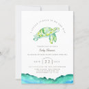 Search for ocean baby shower invitations Watercolor