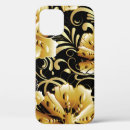 Search for black floral wallpaper iphone cases Abstract