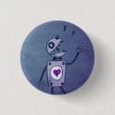 Search for retro robot badges Geek