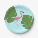 Search for pink flamingo plates Pink and green