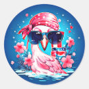 Search for flamingo cartoon stickers Birds