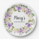 Search for 90th birthday plates Watercolor