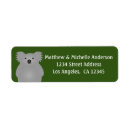 Search for cute kawaii animal return address labels Adorable
