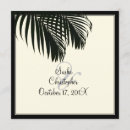 Search for beach square wedding invitations Palm