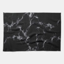 Search for black and white marble tea towels Modern