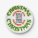 Search for christmas quotes plates Red