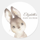 Search for cute brown bunny stickers Gender neutral