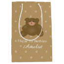 Search for brown bear gift bags Birthday