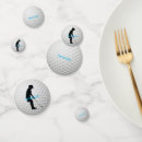 Search for golf ball confetti Golfer