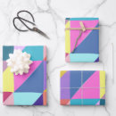 Search for triangle wrapping paper Colourful