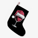 Search for wine christmas stockings Santa