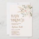 Search for boho brunch baby shower invitations Floral