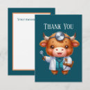 Search for cute doctor cards Cow