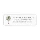 Search for tropical island return address labels Simple