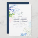 Search for beach shower wedding invitations Ocean