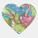 Search for funny crocodile stickers For kids