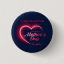 Search for unique mothers day badges Heart